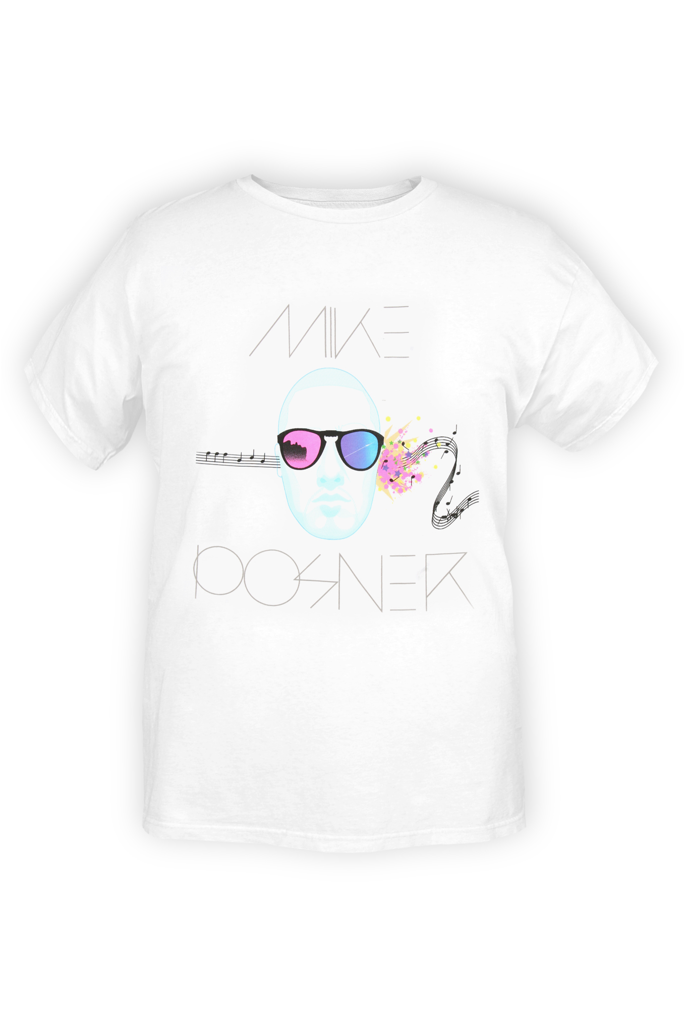 Mike Posner Notes Slim Fit T-Shirt
