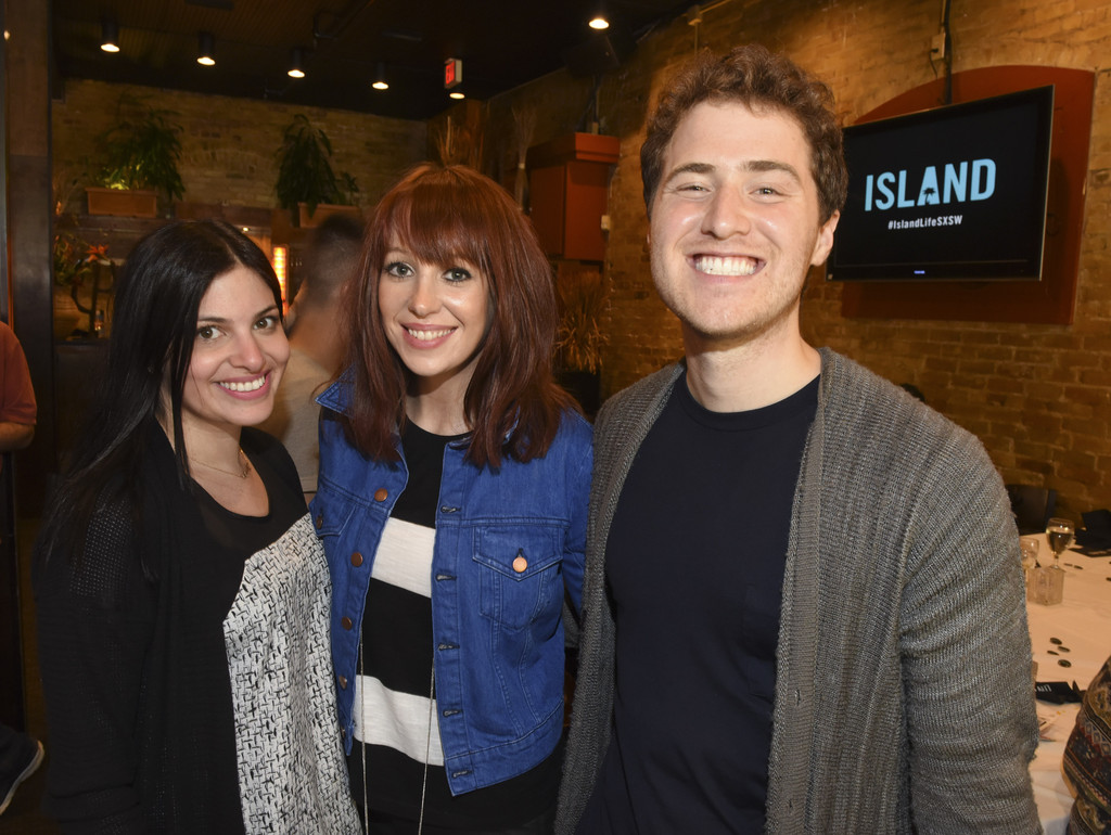 Lauren Schneider (Island Records), Laura Welsh, and Mike Posner at Island Records Island Life Brunch at SXSW in Austin, TX - March 19, 2015
Photo credit: Vivien Killilea
 Lauren Schneider (Island Records), Laura Welsh, and Mike Posner at Island Records Island Life Brunch at SXSW in Austin, TX - March 19, 2015
Photo credit: Vivien Killilea