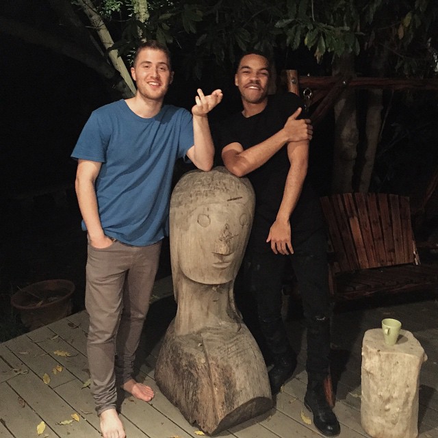 Mike Posner with his friend Lawrence Lamont April 16, 2015
instagram.com/lawrencelamont
 Mike Posner with his friend Lawrence Lamont April 16, 2015
instagram.com/lawrencelamont