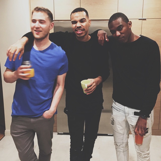 Mike Posner with his friends Lawrence Lamont and Vitto April 16, 2015
instagram.com/justvitto
 Mike Posner with his friends Lawrence Lamont and Vitto April 16, 2015
instagram.com/justvitto