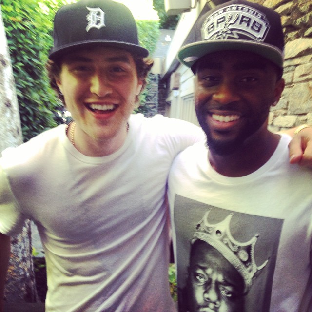 Mike Posner and Mike Wallz at Nick Jonas' album listening party in Los Angeles, CA Aug 23, 2014
instagram.com/mikewallz
