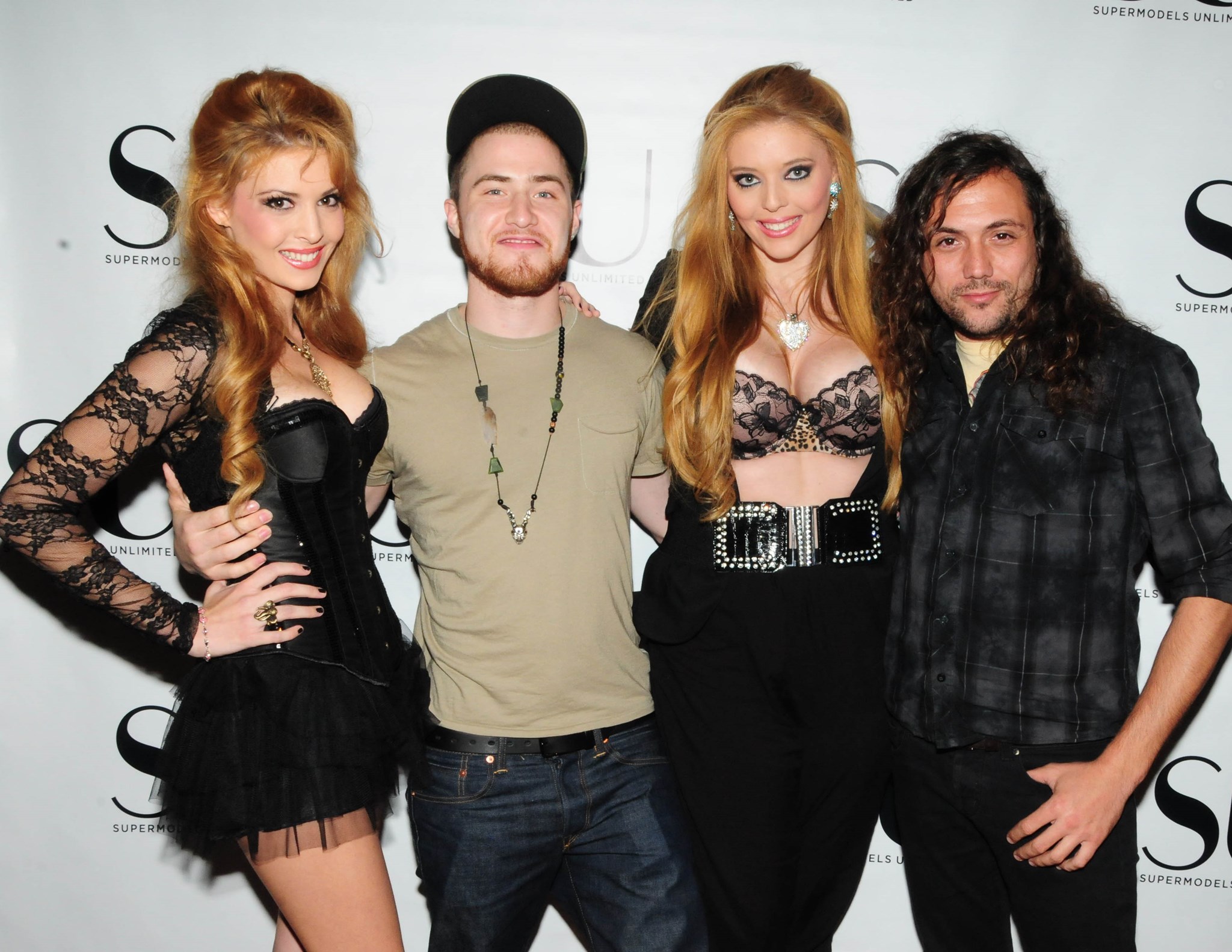 Mike Posner and Official Hot Mess at Supermodels Unlimited Magazine's Boardwalk Bash 2011 in Atlantic City, NJ 11/12/11
