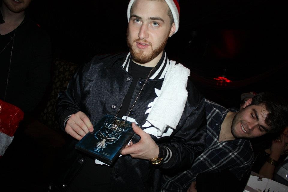 Mike Posner receives S. Darko movie for his Birthday at The Roxxy
facebook.com/q102philly
 Mike Posner receives S. Darko movie for his Birthday at The Roxxy
facebook.com/q102philly