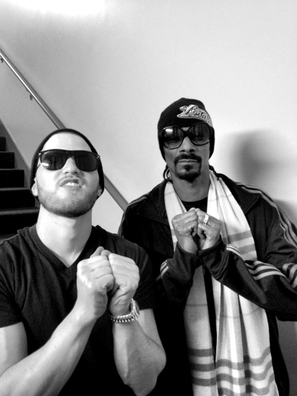 Mike Posner and Snoop Dogg 1/13/12
Brains Up!
Photo by Mike Posner
