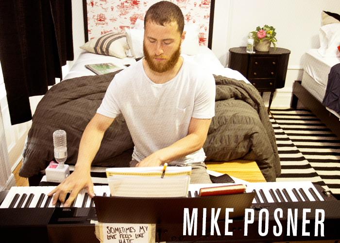 Mike Posner at the Brooklyn Patch, a tricked-out artist crash pad paid for by Sour Patch Kids, on July 27, 2015
thepatchhouse.tumblr.com
 Mike Posner at the Brooklyn Patch, a tricked-out artist crash pad paid for by Sour Patch Kids, on July 27, 2015
thepatchhouse.tumblr.com