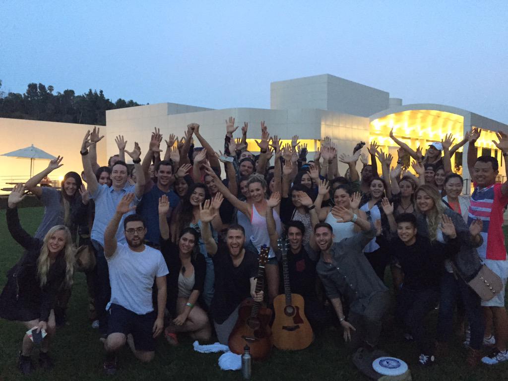 Mike Posner and Adam Friedman at The Getty in Los Angeles, CA June 20, 2015
twitter.com/Milo_Frank

