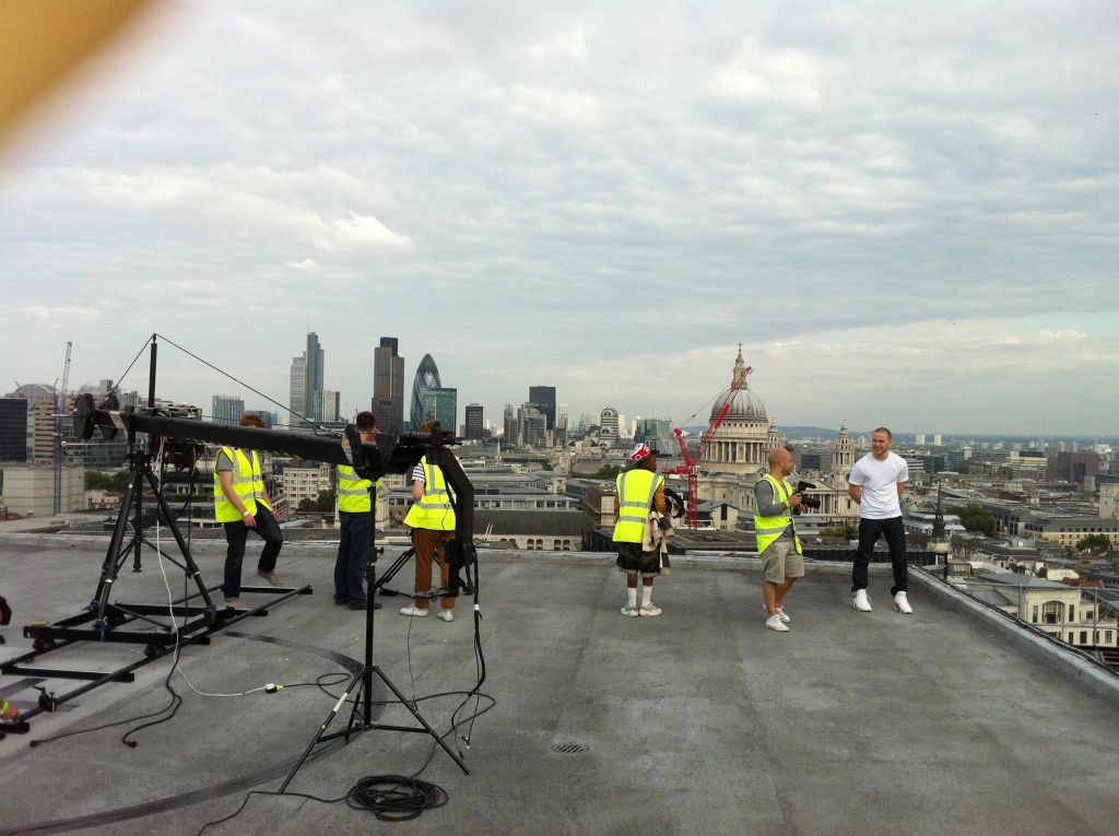 Mike on the set of his & Cher Lloyd's music video "With Ur Love" - London, UK 9/3/11
Photo taken by tour manager - Patrick Cline
Mike on the set of his & Cher Lloyd's music video "With Ur Love" - London, UK 9/3/11
Photo taken by tour manager - Patrick Cline