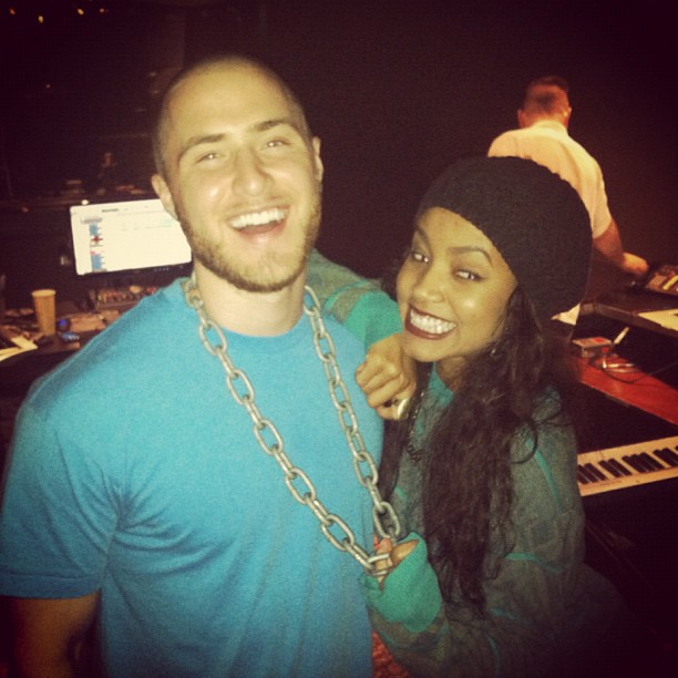 Mike Posner and Sabi 10/11/12
photo by Sabi
