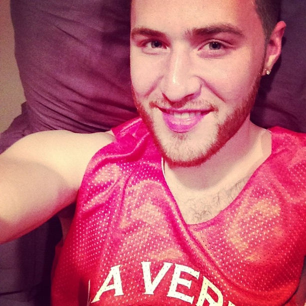 Mike Posner after performing University of La Verne’s 'LaVernapalooza 2013' - Pomona, CA 5/2/13
