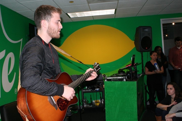 Mike Posner at 103.5 KISS FM's Sprite Lounge in Chicago, IL 2/28/14
1035kissfm.com
