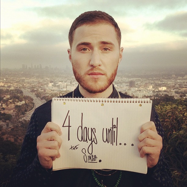 Mike Posner informing his fans that his new single will be released on Monday, June 10 6/6/13
