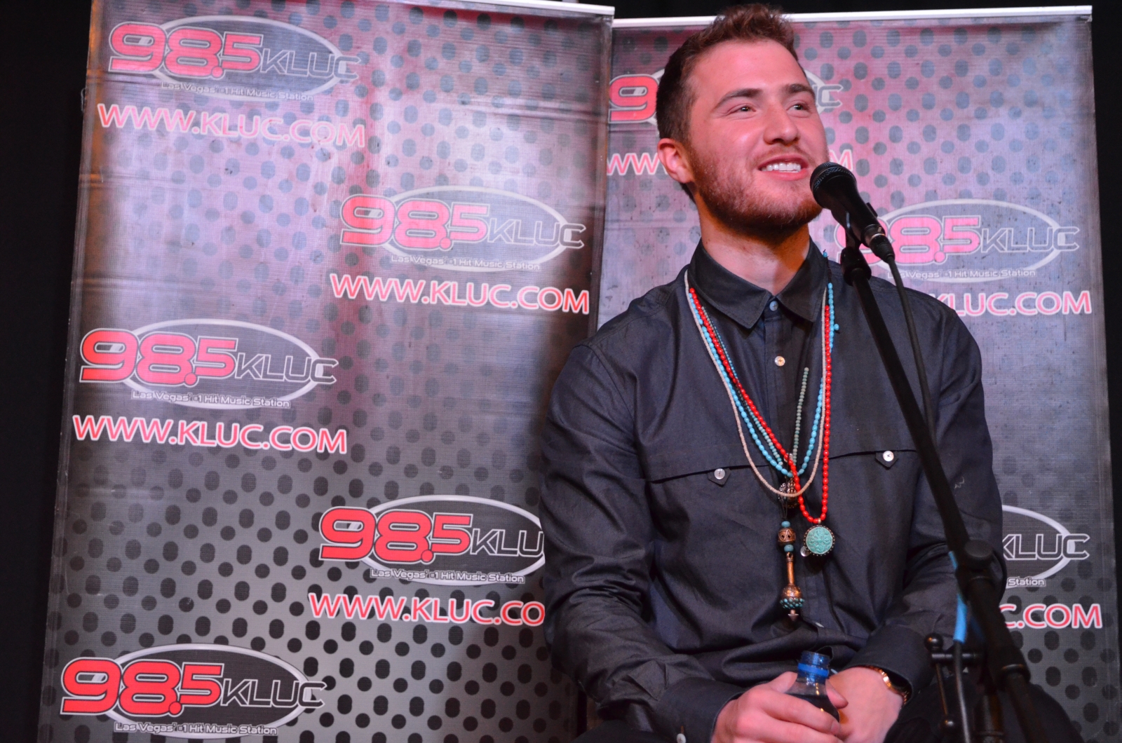 Mike Posner at 98.5 KLUC radio station - Las Vegas, NV 1/22/14
kluc.cbslocal.com
 Mike Posner at 98.5 KLUC radio station - Las Vegas, NV 1/22/14
kluc.cbslocal.com