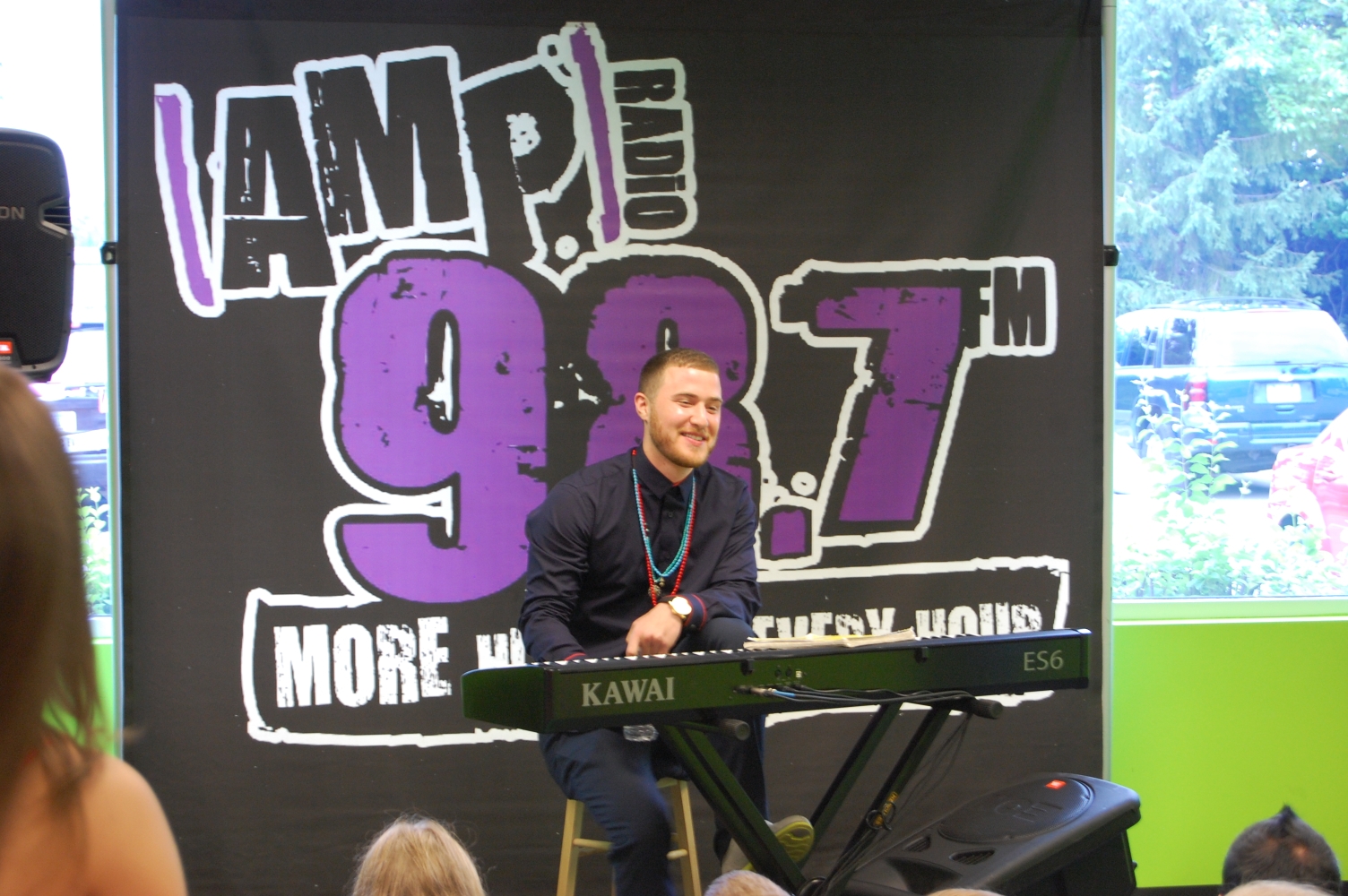 Mike Posner at 98.7 FM AMP Radio's Switch Party - Southfield, MI 7/29/13
987ampradio.cbslocal.com
 Mike Posner at 98.7 FM AMP Radio's Switch Party - Southfield, MI 7/29/13
987ampradio.cbslocal.com