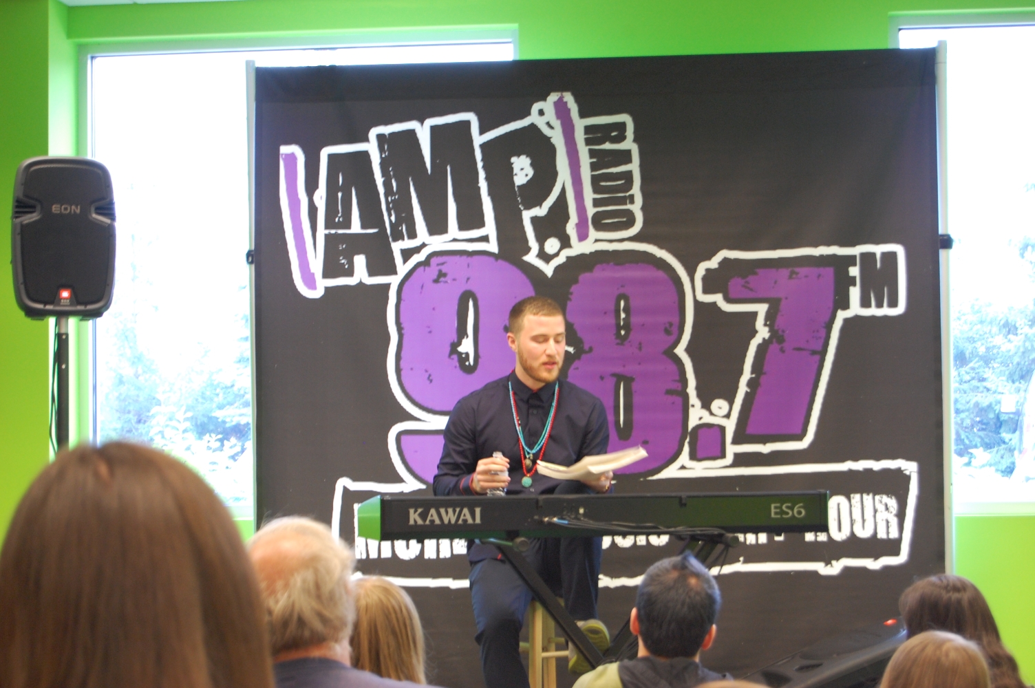 Mike Posner at 98.7 FM AMP Radio's Switch Party - Southfield, MI 7/29/13
987ampradio.cbslocal.com
 Mike Posner at 98.7 FM AMP Radio's Switch Party - Southfield, MI 7/29/13
987ampradio.cbslocal.com