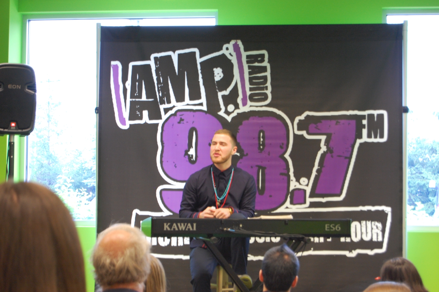 Mike Posner at 98.7 FM AMP Radio's Switch Party - Southfield, MI 7/29/13
987ampradio.cbslocal.com
 Mike Posner at 98.7 FM AMP Radio's Switch Party - Southfield, MI 7/29/13
987ampradio.cbslocal.com