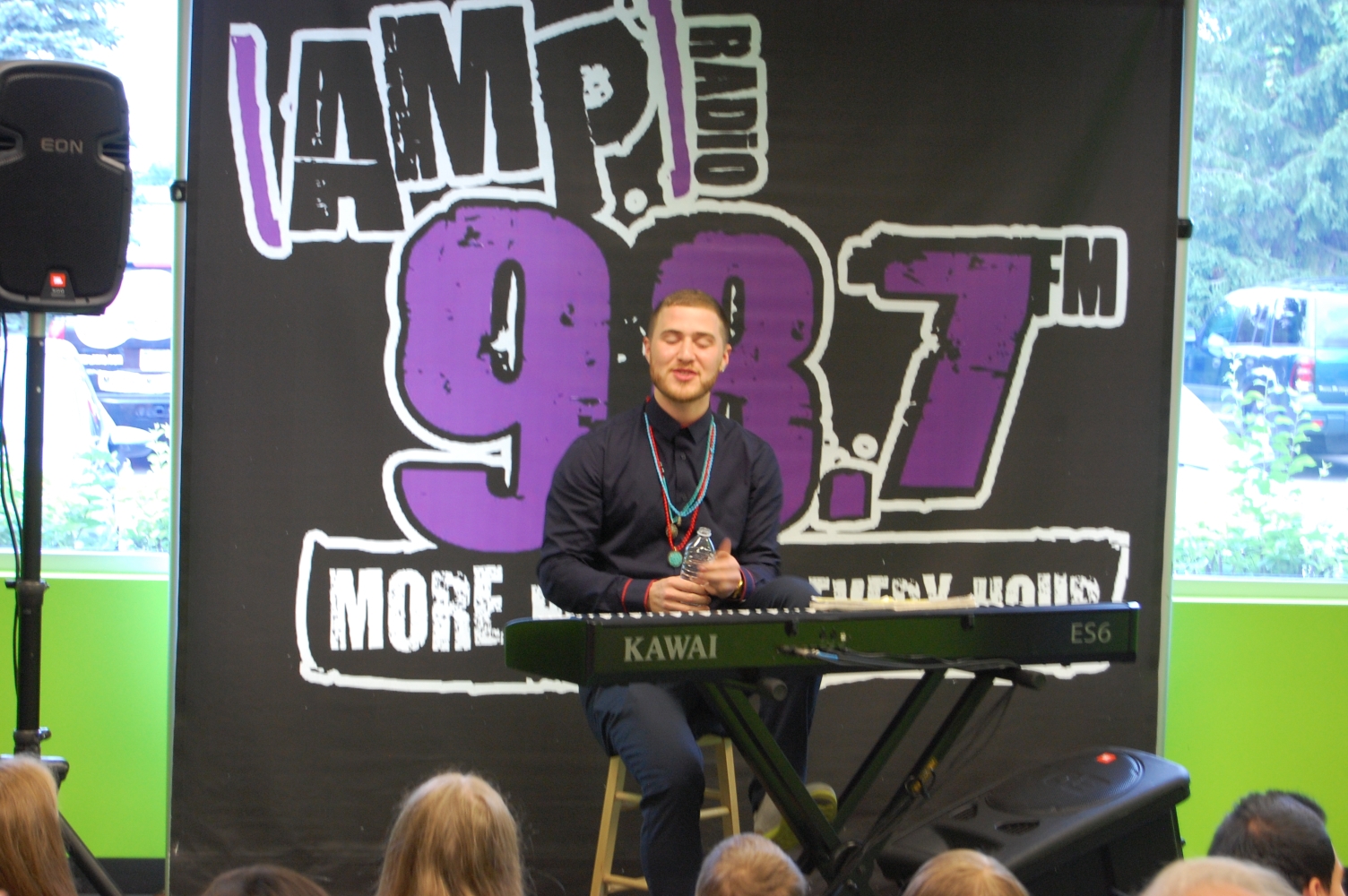 Mike Posner at 98.7 FM AMP Radio's Switch Party - Southfield, MI 7/29/13
987ampradio.cbslocal.com
 Mike Posner at 98.7 FM AMP Radio's Switch Party - Southfield, MI 7/29/13
987ampradio.cbslocal.com