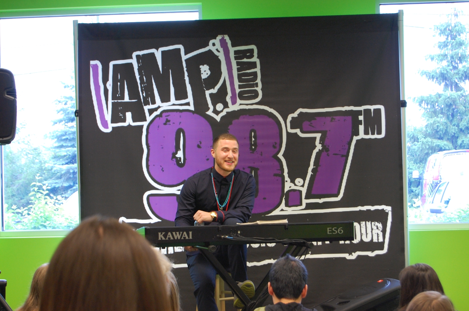 Mike Posner at 98.7 FM AMP Radio's Switch Party - Southfield, MI 7/29/13
987ampradio.cbslocal.com
 Mike Posner at 98.7 FM AMP Radio's Switch Party - Southfield, MI 7/29/13
987ampradio.cbslocal.com