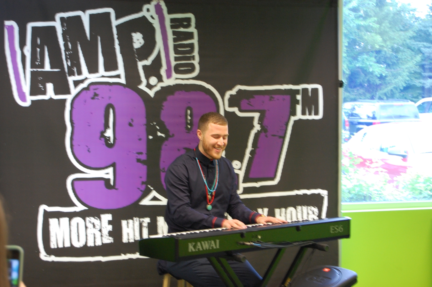 Mike Posner at 98.7 FM AMP Radio's Switch Party - Southfield, MI 7/29/13
987ampradio.cbslocal.com
 Mike Posner at 98.7 FM AMP Radio's Switch Party - Southfield, MI 7/29/13
987ampradio.cbslocal.com