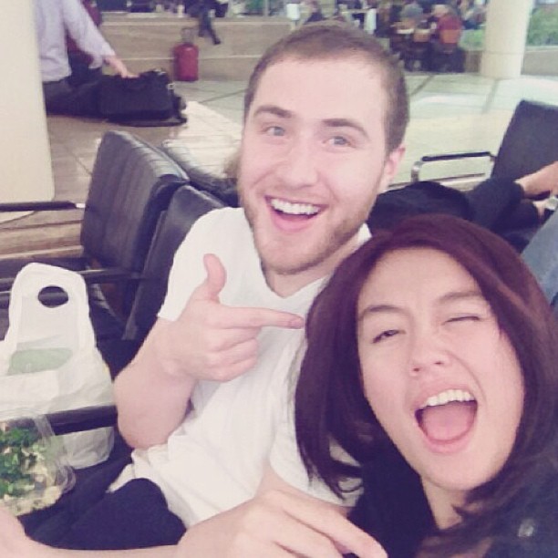 Agnes Monica and Mike Posner at the airport - Los Angeles, CA 2/22/13
Photo by Agnes Monica
 Agnes Monica and Mike Posner at the airport - Los Angeles, CA 2/22/13
Photo by Agnes Monica