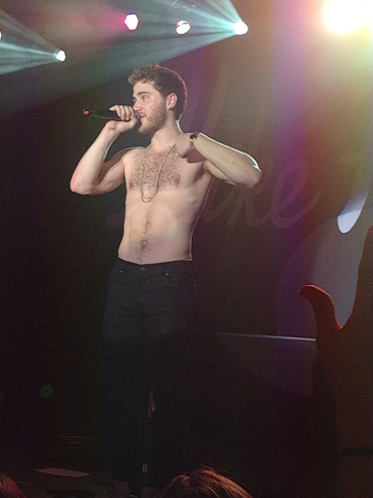 Mike Posner performaing at Albion College's Big Show 2014 in Albion, MI 4/21/14
Twitter @KristaAmy
