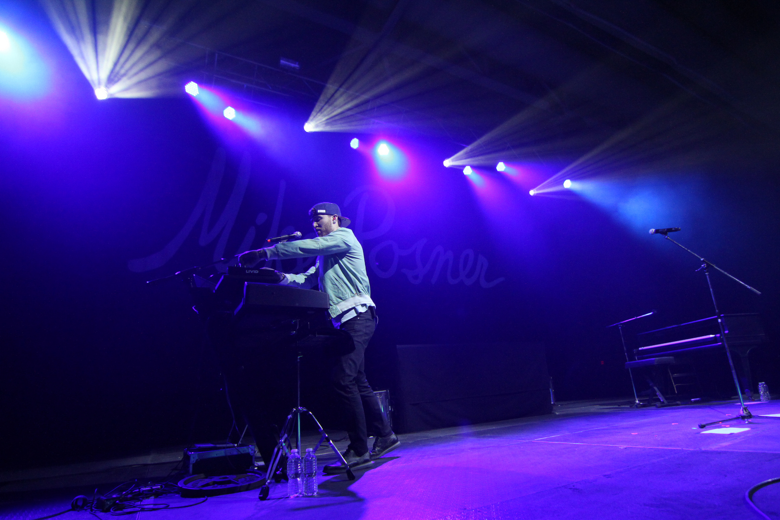 Mike Posner performaing at Albion College's Big Show 2014 in Albion, MI 4/21/14
Photo by Albion College

