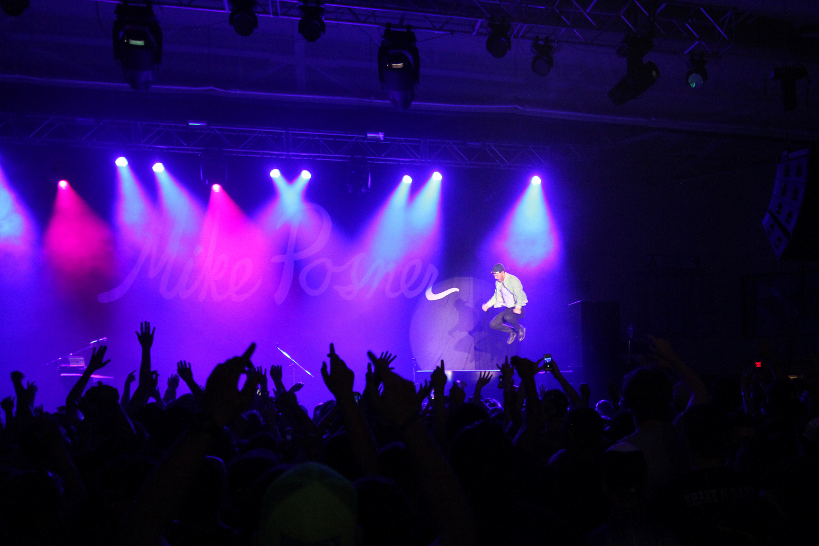 Mike Posner performaing at Albion College's Big Show 2014 in Albion, MI 4/21/14
Photo by Albion College
