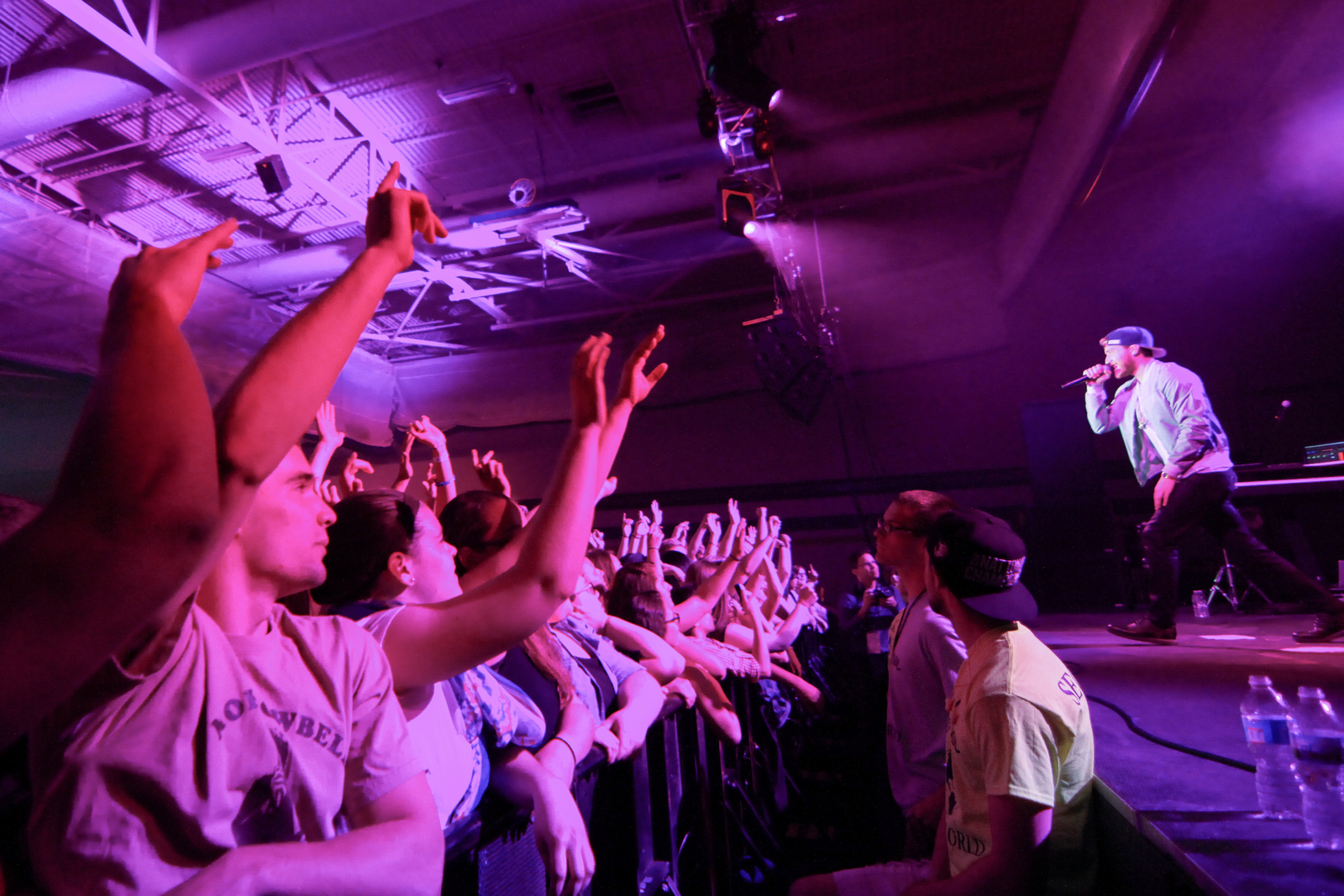 Mike Posner performaing at Albion College's Big Show 2014 in Albion, MI 4/21/14
Photo by Albion College
