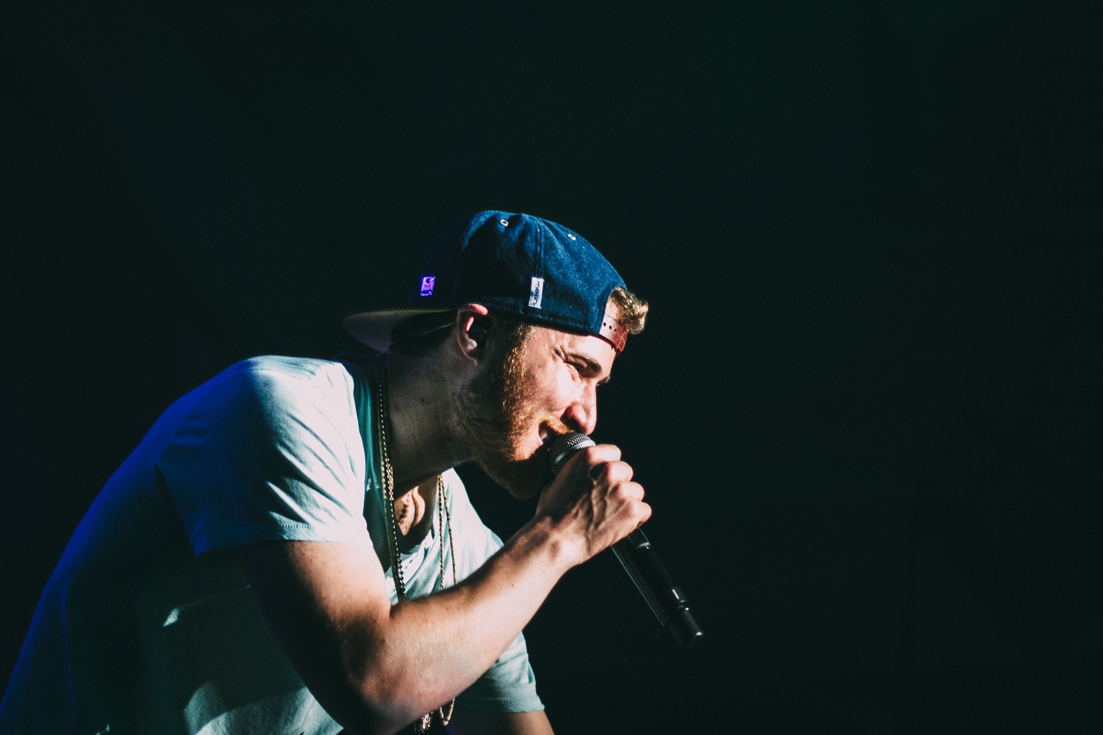 Mike Posner performaing at Albion College's Big Show 2014 in Albion, MI 4/21/14
Photo by Dave Lawrence
