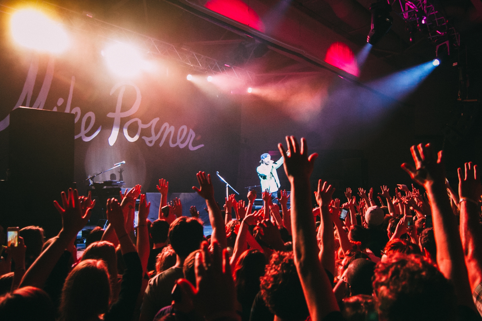 Mike Posner performaing at Albion College's Big Show 2014 in Albion, MI 4/21/14
Photo by Dave Lawrence
