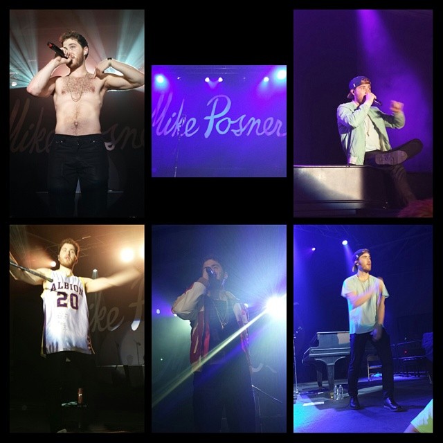 Mike Posner performaing at Albion College's Big Show 2014 in Albion, MI 4/21/14
Instagram @emilyy_brainsup
