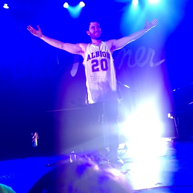 Mike Posner performaing at Albion College's Big Show 2014 in Albion, MI 4/21/14
instagram @maggie_beilfuss

