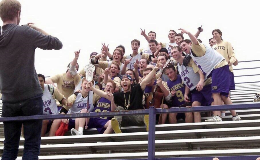 Mike Posner with Albion College Britons Men's Lacrosse Team in Albion, MI 4/21/14
Twitter @Morgan_Benham
 Mike Posner with Albion College Britons Men's Lacrosse Team in Albion, MI 4/21/14
Twitter @Morgan_Benham