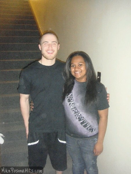Ashana Jones with Mike Posner May 7, 2011
