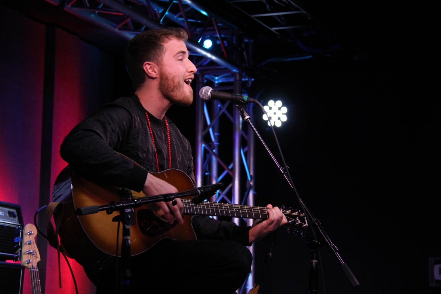 Mike Posner performing on B96's Blue Cross Blue Shield Performance Stage in Chicago, IL 2/28/14
b96.cbslocal.com
