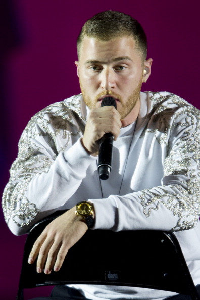 Mike Posner performing on the Believe Tour in Dallas, TX 7/3/13
