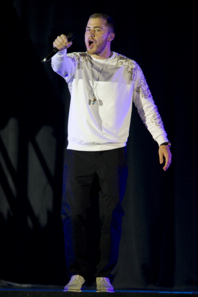 Mike Posner performing on the Believe Tour in Dallas, TX 7/3/13

