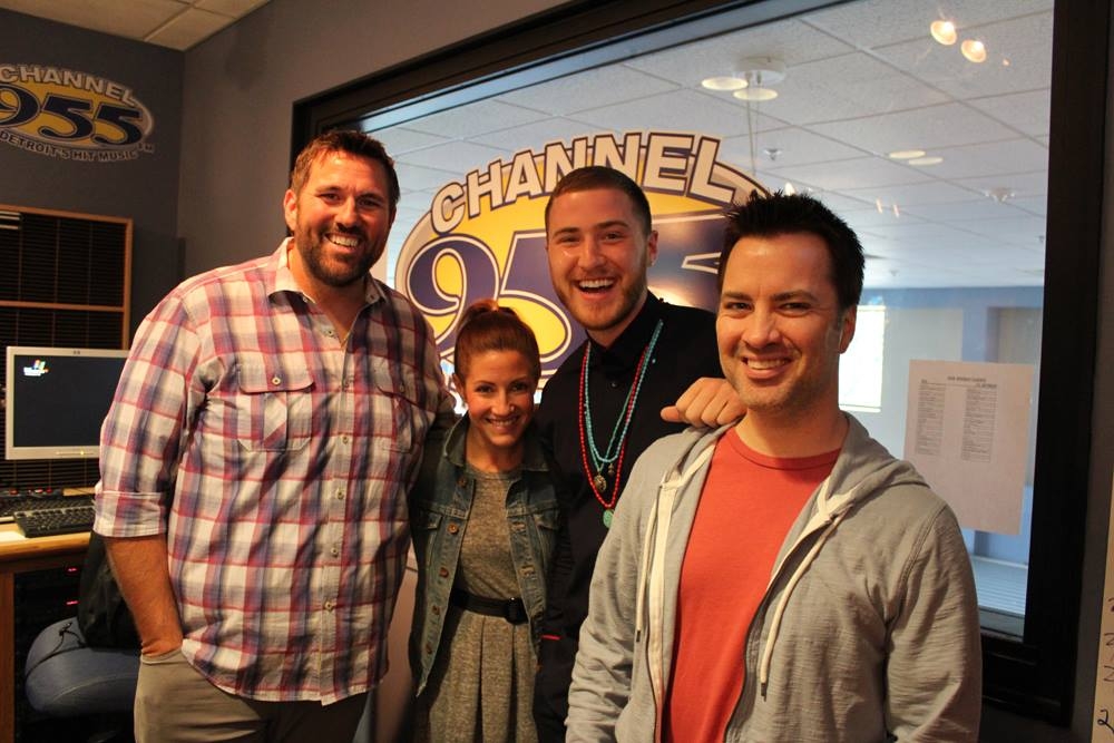 Mike Posner at Mojo in the Morning at Channel 955 FM - Farmington, MI 7/29/13
Photo by Mojo in the Morning
mojointhemorning.com
