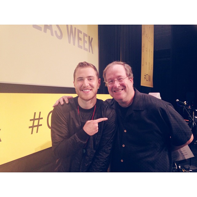 Mike Posner and host Lin Brehmer at Chicago Ideas Week - Chicago, IL 10/17/13
Instagram @kathrynetee
 Mike Posner and host Lin Brehmer at Chicago Ideas Week - Chicago, IL 10/17/13
Instagram @kathrynetee