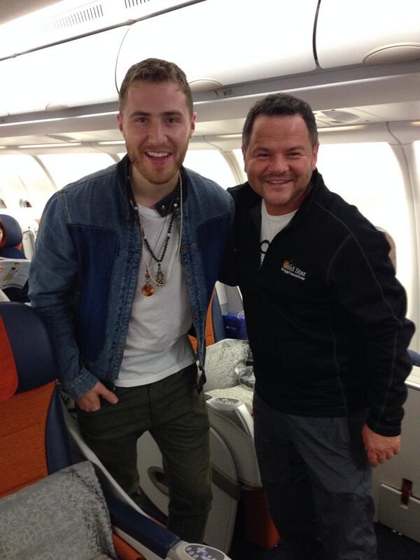 Mike Posner with Dan Milstein on a plane headed to The Sochi 2014 Winter Olympics in Sochi, Russia - February 13, 2014
twitter.com/danmilstein
 Mike Posner with Dan Milstein on a plane headed to The Sochi 2014 Winter Olympics in Sochi, Russia - February 13, 2014
twitter.com/danmilstein