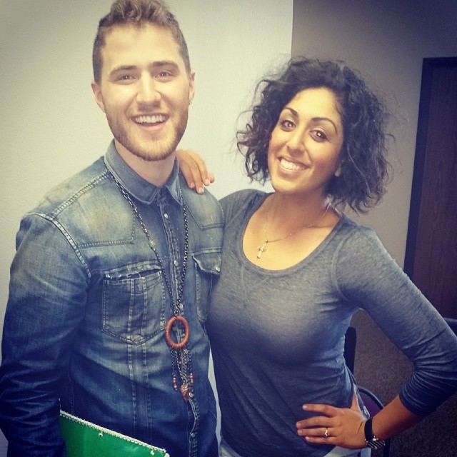Mike Posner with Diana Wehbe of 99.1 KGGI - Riverside, CA 1/17/14
Instagram @dianamwehbe
 Mike Posner with Diana Wehbe of 99.1 KGGI - Riverside, CA 1/17/14
Instagram @dianamwehbe