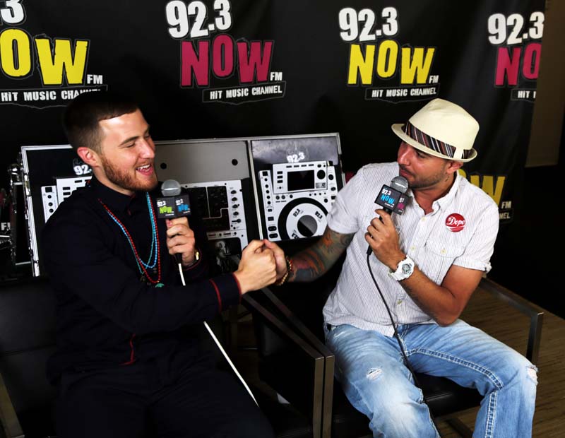 Mike Posner and DJ Toro at 92.3 NOW in NYC 8/5/13
Photo by 92.3 NOW
923now.cbslocal.com
 Mike Posner and DJ Toro at 92.3 NOW in NYC 8/5/13
Photo by 92.3 NOW
923now.cbslocal.com