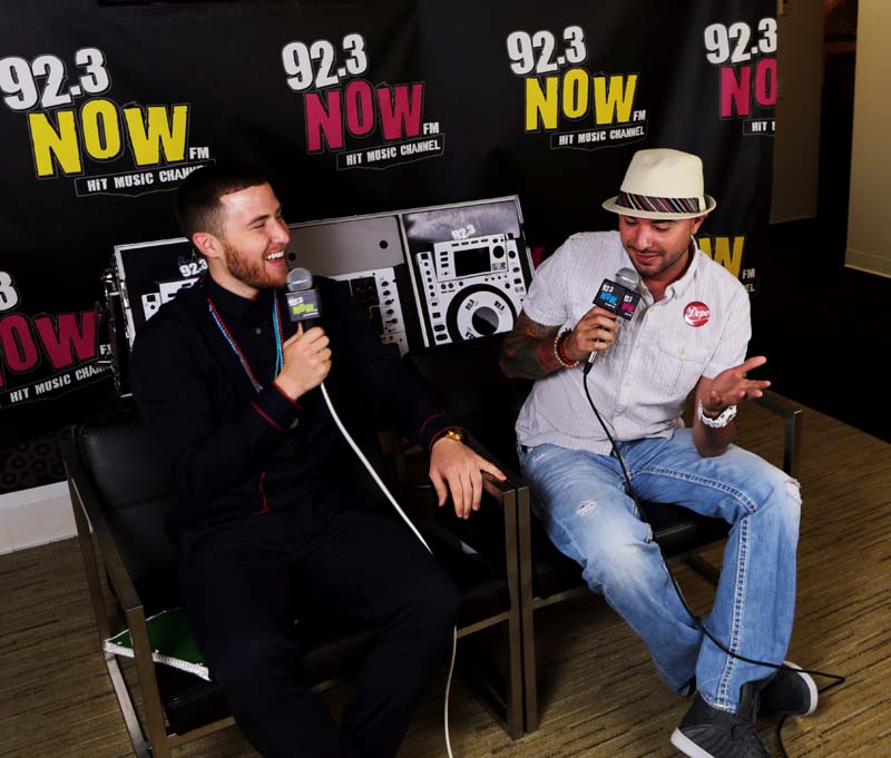 Mike Posner and DJ Toro at 92.3 NOW in NYC 8/5/13
Photo by 92.3 NOW
923now.cbslocal.com
 Mike Posner and DJ Toro at 92.3 NOW in NYC 8/5/13
Photo by 92.3 NOW
923now.cbslocal.com