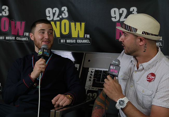 Mike Posner and DJ Toro at 92.3 NOW in NYC 8/5/13
Photo by 92.3 NOW
923now.cbslocal.com
 Mike Posner and DJ Toro at 92.3 NOW in NYC 8/5/13
Photo by 92.3 NOW
923now.cbslocal.com