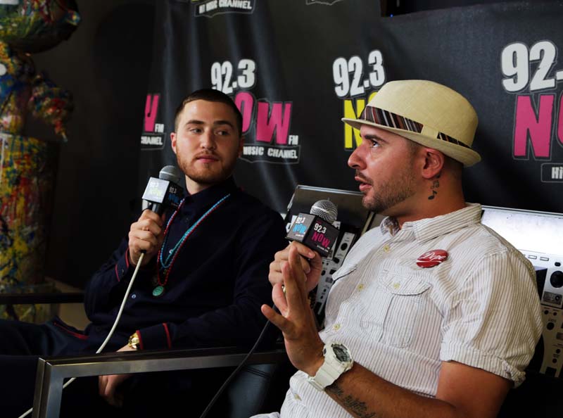 Mike Posner and DJ Toro at 92.3 NOW in NYC 8/5/13
Photo by 92.3 NOW
923now.cbslocal.com
 Mike Posner and DJ Toro at 92.3 NOW in NYC 8/5/13
Photo by 92.3 NOW
923now.cbslocal.com