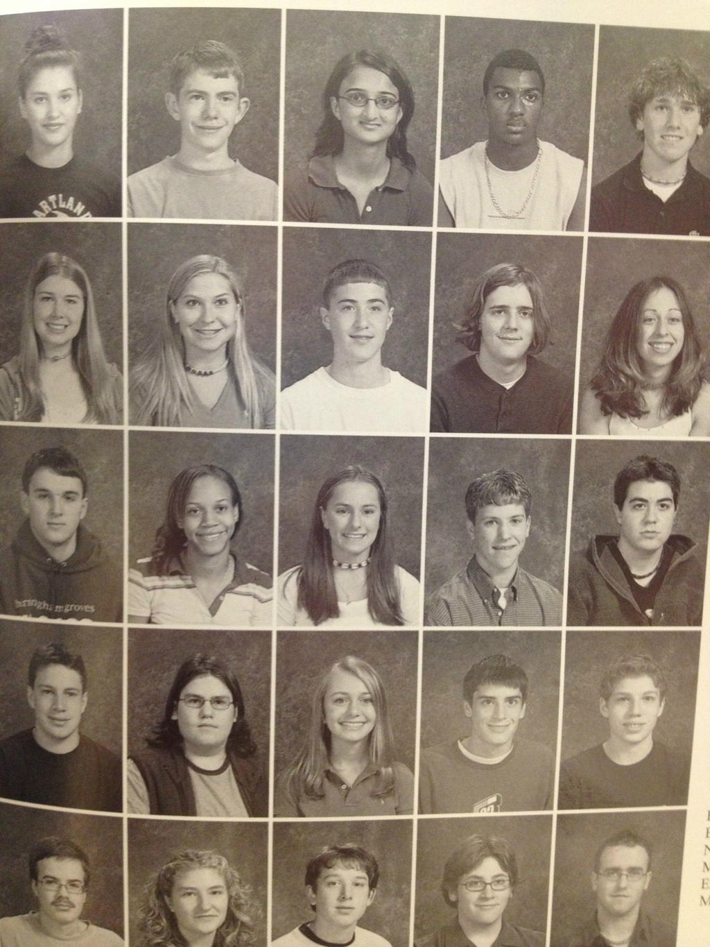 Mike Posner - Wylie E. Groves High School - Junior Year 2005
