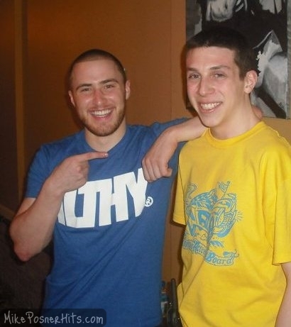 Jason Dolinsky with Mike Posner April 7, 2011
