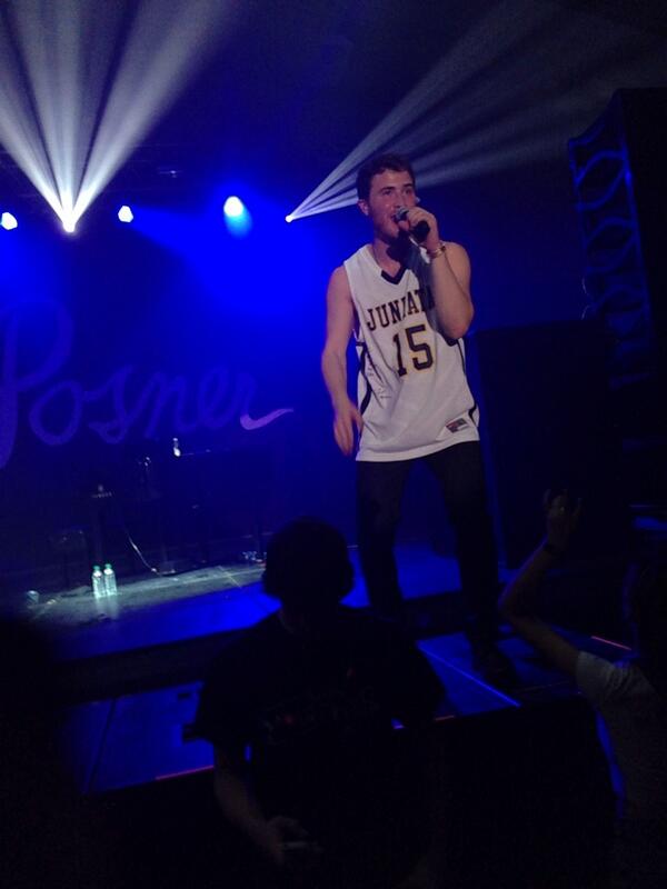 Mike Posner performing at Juniata College 3/29/14
Twitter @KTafolla
