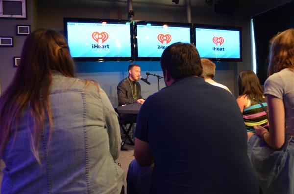 Mike Posner acoustic performance with KISS 95.7 at the Dunkin Donuts Music Lounge 7/18/13
Photo by KISS 95.7
kiss957.com
 Mike Posner acoustic performance with KISS 95.7 at the Dunkin Donuts Music Lounge 7/18/13
Photo by KISS 95.7
kiss957.com