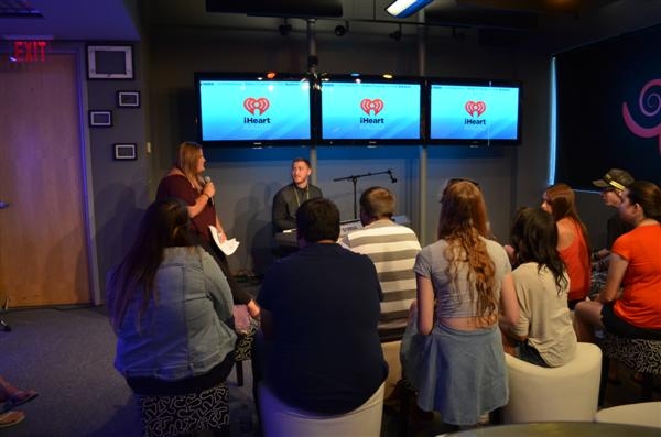 Mike Posner Q&A with KISS 95.7 at the Dunkin Donuts Music Lounge 7/18/13
Photo by KISS 95.7
kiss957.com
 Mike Posner Q&A with KISS 95.7 at the Dunkin Donuts Music Lounge 7/18/13
Photo by KISS 95.7
kiss957.com