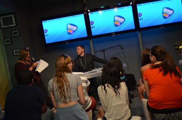 Mike Posner Q&A with KISS 95.7 at the Dunkin Donuts Music Lounge 7/18/13
Photo by KISS 95.7
kiss957.com
 Mike Posner Q&A with KISS 95.7 at the Dunkin Donuts Music Lounge 7/18/13
Photo by KISS 95.7
kiss957.com